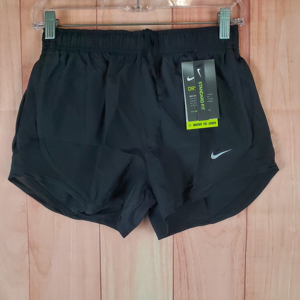 Nike Tempo Dri-FIT 3-inch Womens Running‎ Shorts Sz XS Black Standard Polyester